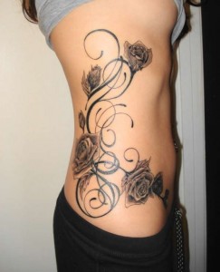 Wrist Tattoo Designs on Rose Tattoo Designs  Tattoo Designs  Flower Tattoo  Black Rose Tattoo