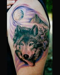 Wolf tattoo designs are also