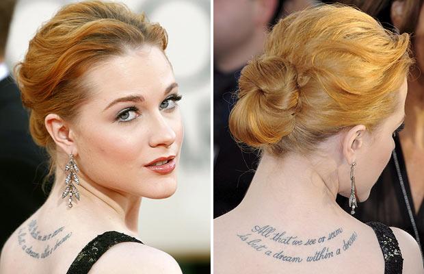 Celebrity Quotes Tattoos